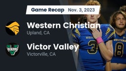 Recap: Western Christian  vs. Victor Valley  2023