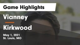 Vianney  vs Kirkwood Game Highlights - May 1, 2021