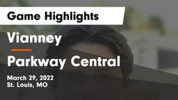 Vianney  vs Parkway Central  Game Highlights - March 29, 2022