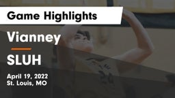 Vianney  vs SLUH Game Highlights - April 19, 2022