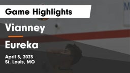 Vianney  vs Eureka  Game Highlights - April 5, 2023