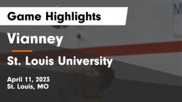 Vianney  vs St. Louis University  Game Highlights - April 11, 2023