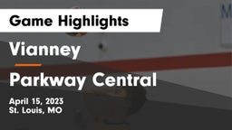 Vianney  vs Parkway Central  Game Highlights - April 15, 2023