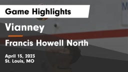 Vianney  vs Francis Howell North  Game Highlights - April 15, 2023