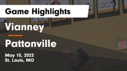 Vianney  vs Pattonville  Game Highlights - May 15, 2023