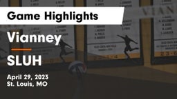 Vianney  vs SLUH Game Highlights - April 29, 2023