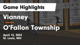 Vianney  vs O'Fallon Township  Game Highlights - April 13, 2024