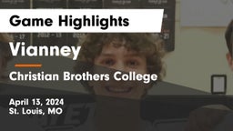 Vianney  vs Christian Brothers College  Game Highlights - April 13, 2024