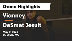 Vianney  vs DeSmet Jesuit Game Highlights - May 2, 2024