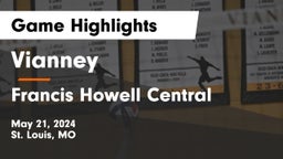Vianney  vs Francis Howell Central  Game Highlights - May 21, 2024