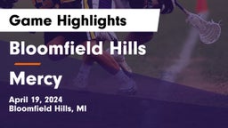 Bloomfield Hills  vs Mercy   Game Highlights - April 19, 2024