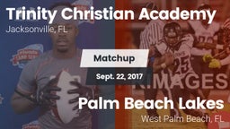 Matchup: Trinity Christian vs. Palm Beach Lakes  2017