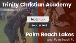 Matchup: Trinity Christian vs. Palm Beach Lakes  2018