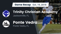 Recap: Trinity Christian Academy vs. Ponte Vedra  2018