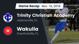 Recap: Trinity Christian Academy vs. Wakulla  2018