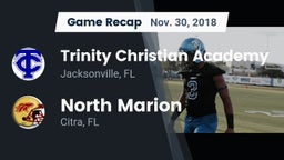 Recap: Trinity Christian Academy vs. North Marion  2018
