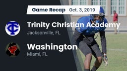 Recap: Trinity Christian Academy vs. Washington  2019