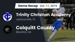 Recap: Trinity Christian Academy vs. Colquitt County  2019