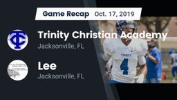 Recap: Trinity Christian Academy vs. Lee  2019