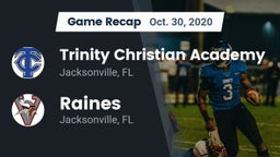 Recap: Trinity Christian Academy vs. Raines  2020