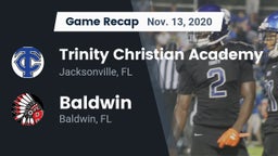 Recap: Trinity Christian Academy vs. Baldwin  2020