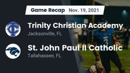 Recap: Trinity Christian Academy vs. St. John Paul II Catholic  2021