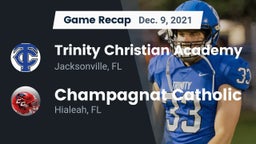 Recap: Trinity Christian Academy vs. Champagnat Catholic  2021