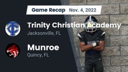 Recap: Trinity Christian Academy vs. Munroe  2022