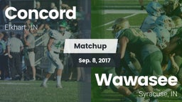 Matchup: Concord  vs. Wawasee  2017