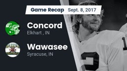 Recap: Concord  vs. Wawasee  2017