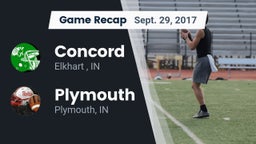 Recap: Concord  vs. Plymouth  2017