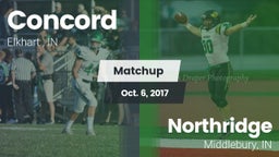 Matchup: Concord  vs. Northridge  2017
