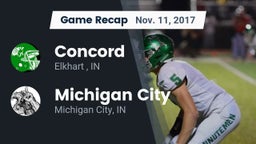 Recap: Concord  vs. Michigan City  2017