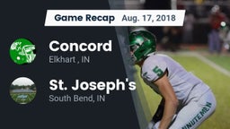 Recap: Concord  vs. St. Joseph's  2018