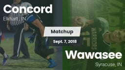 Matchup: Concord  vs. Wawasee  2018