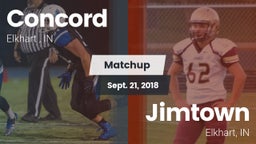 Matchup: Concord  vs. Jimtown  2018