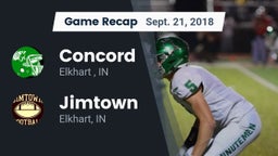 Recap: Concord  vs. Jimtown  2018