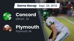 Recap: Concord  vs. Plymouth  2018