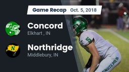 Recap: Concord  vs. Northridge  2018