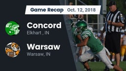 Recap: Concord  vs. Warsaw  2018