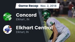 Recap: Concord  vs. Elkhart Central  2018