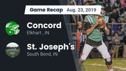 Recap: Concord  vs. St. Joseph's  2019
