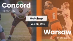 Matchup: Concord  vs. Warsaw  2019