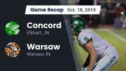 Recap: Concord  vs. Warsaw  2019