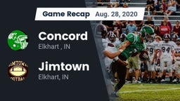 Recap: Concord  vs. Jimtown  2020