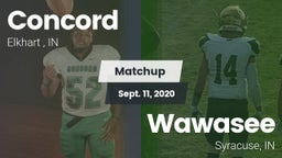 Matchup: Concord  vs. Wawasee  2020