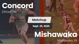 Matchup: Concord  vs. Mishawaka  2020