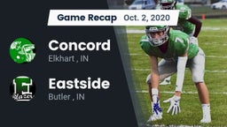Recap: Concord  vs. Eastside  2020