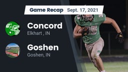Recap: Concord  vs. Goshen  2021
