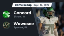Recap: Concord  vs. Wawasee  2022
